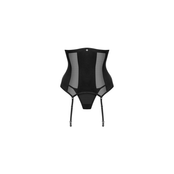 Chic Amoria corset et string - Noir